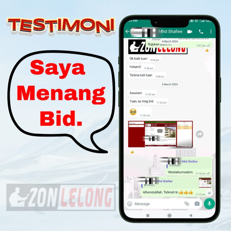 Saya Menang Bid