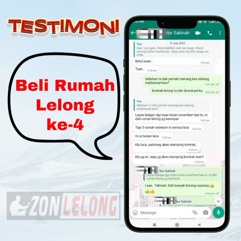 Dah Beli Rumah Lelong ke-4