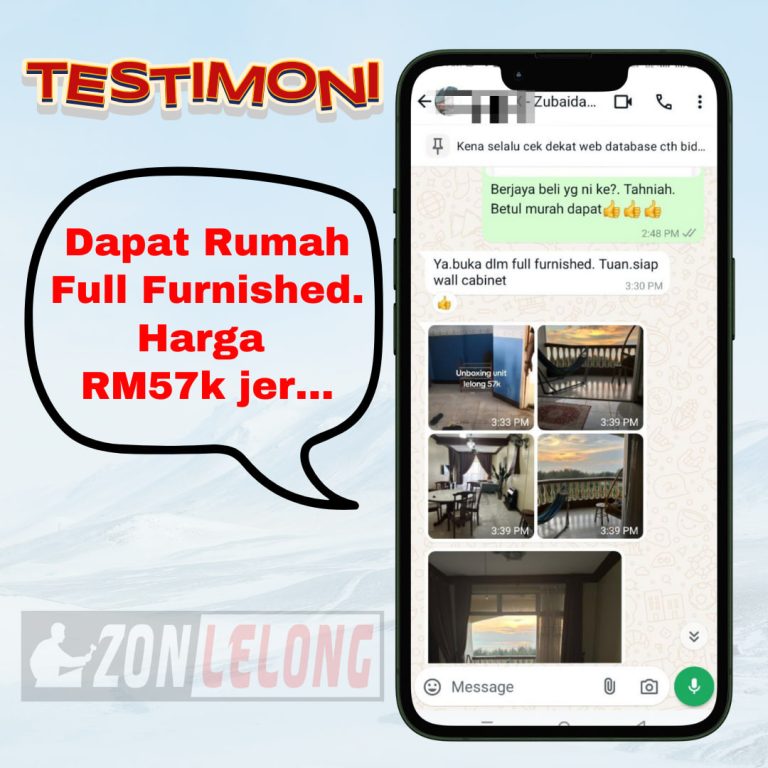 Dapat Rumah Fully Furnished