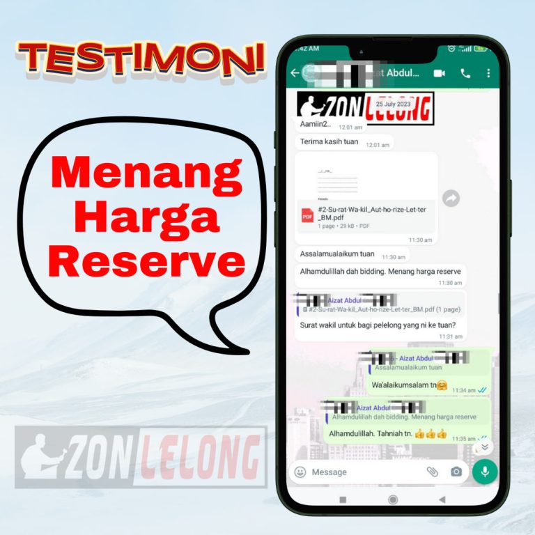 Menang Harga Reserve